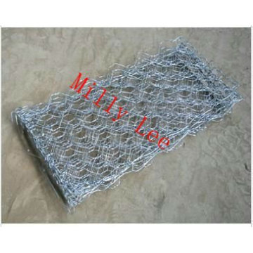 reno-mattress / verde terramesh piedra jaula de alambre gabion malla de alambre hexagonal